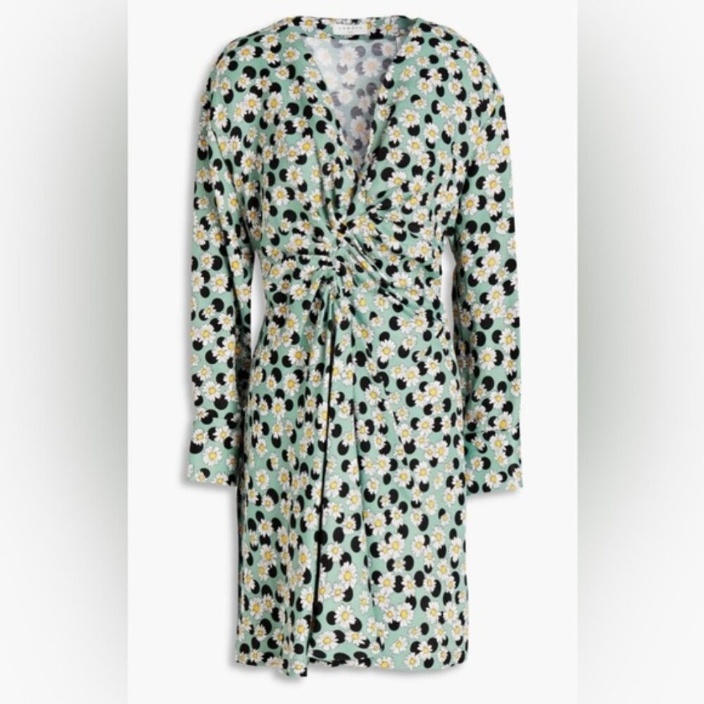 Sandro Multicolor Long Sleeve Dress